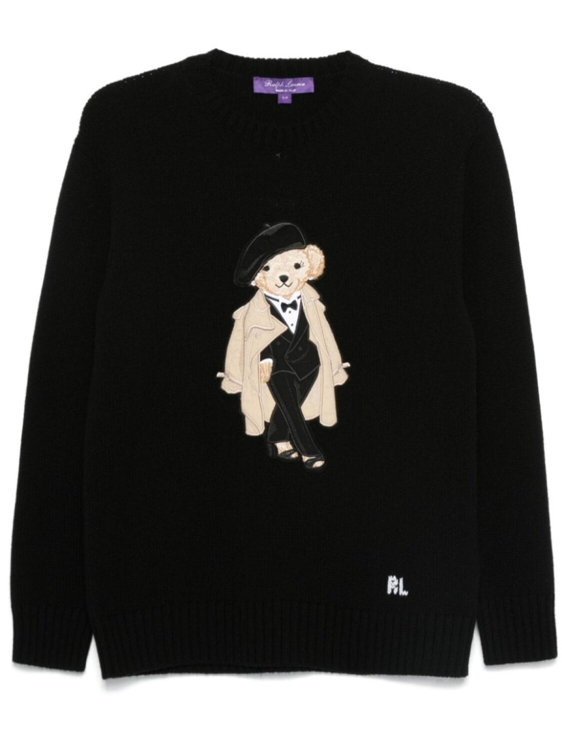 

Ralph Lauren Collection свитер Polo Bear, черный