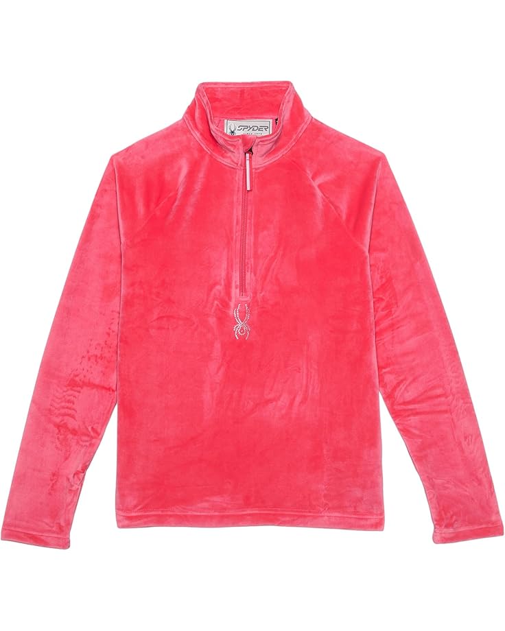 

Топ Spyder Kids Shimmer Bug 1/2 Zip Top, цвет Prism Pink