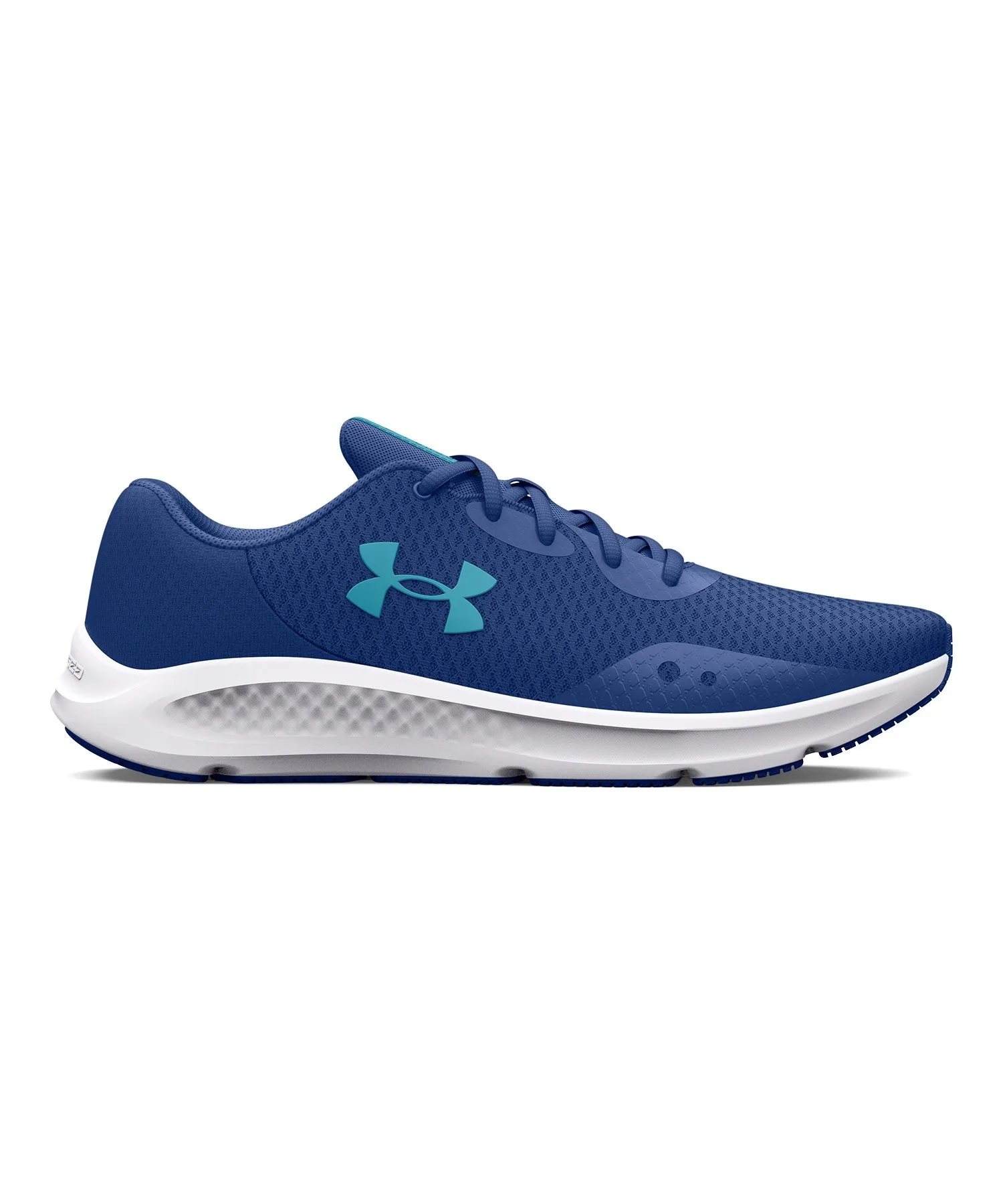 Мужские кроссовки для бега Under Armour Charged Passout 3 с амортизацией синие — фото 2
