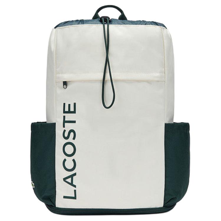

LACOSTE Теннисный рюкзак из ткани Large Unisex Ecru