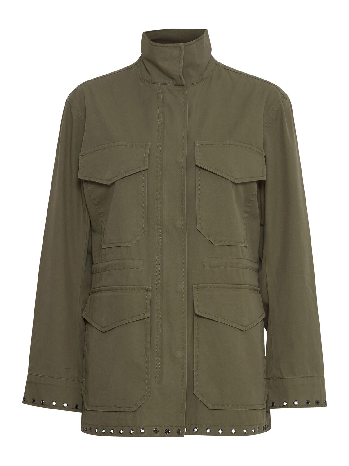 

PULZ Jeans Межсезонная куртка 'Odett' в цвете Olive
