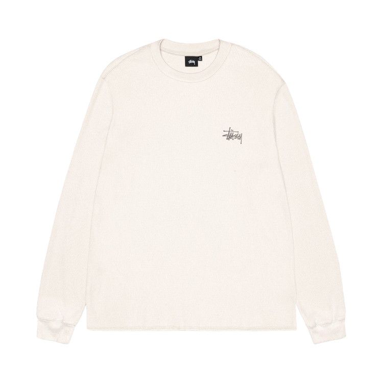

Лонгслив Stussy Basic Stock Long-Sleeve Thermal, Bone