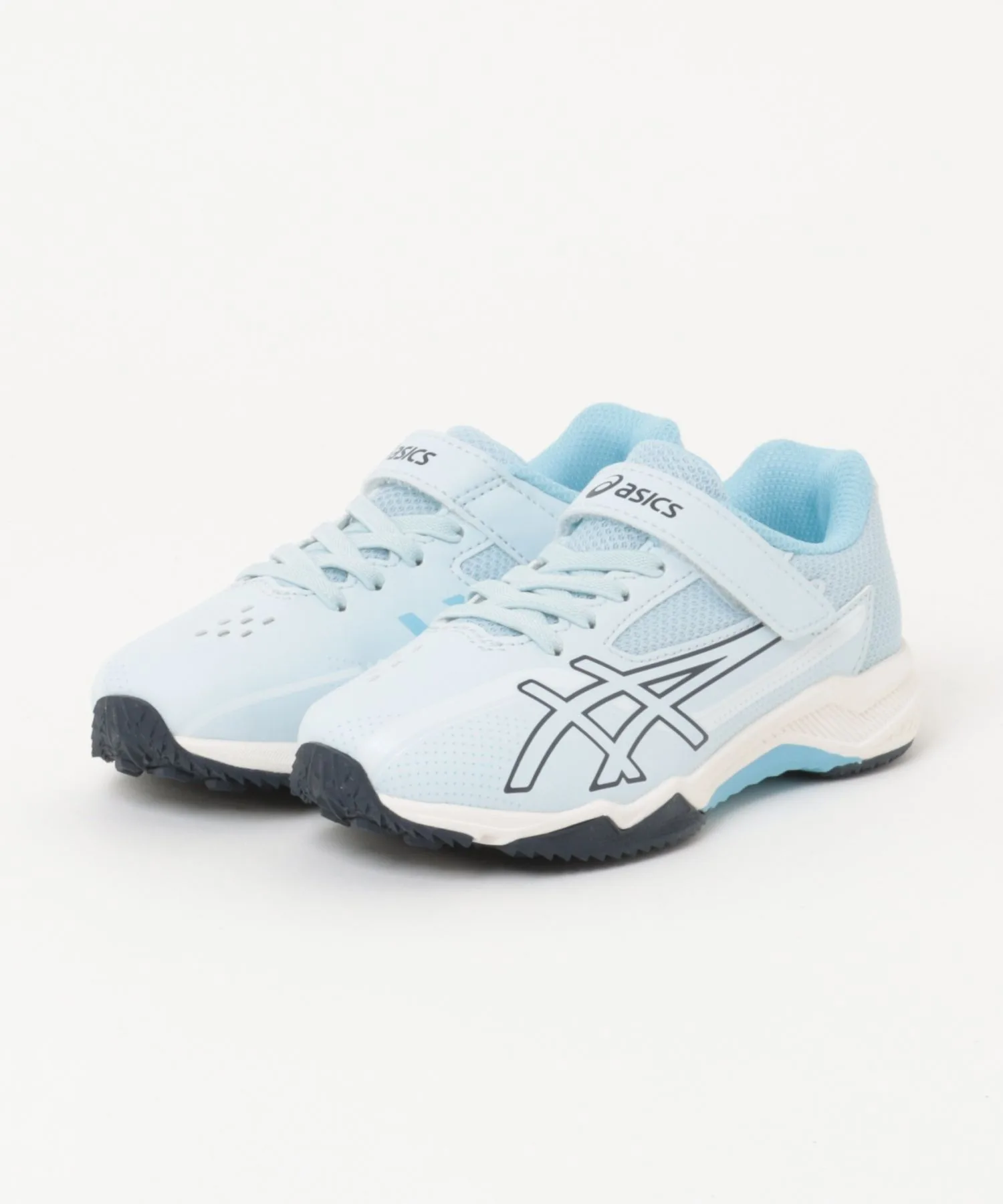 Детские кроссовки ASICS Lazerbeam SK-MG-G Wide для бега голубые
