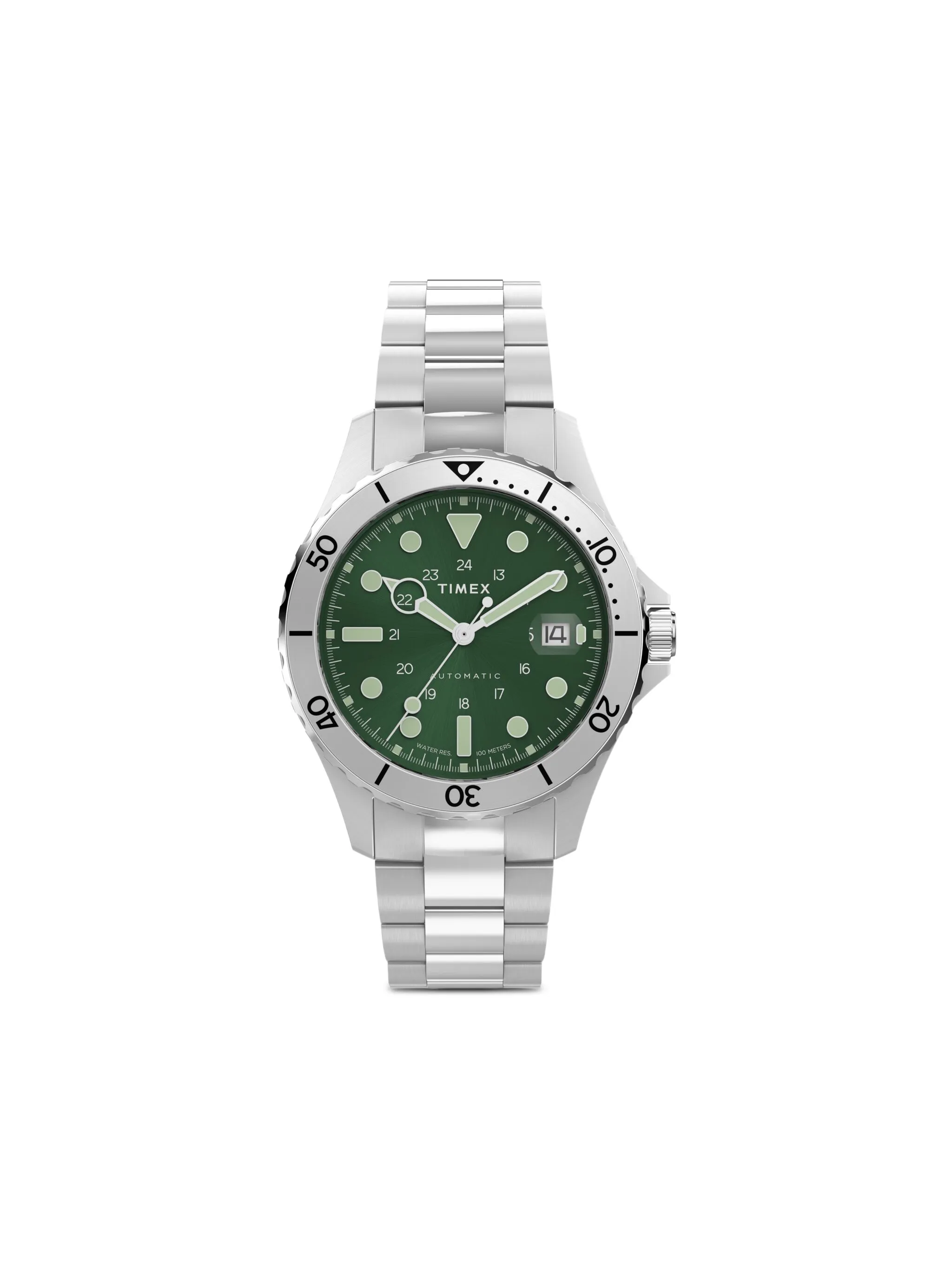 

Наручные часы Navi 41 мм Timex, зеленый