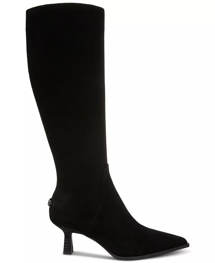 Женские классические ботинки Yulia на маленьком каблуке с широкими икрами Circus NY by Sam Edelman, черный — фото 2