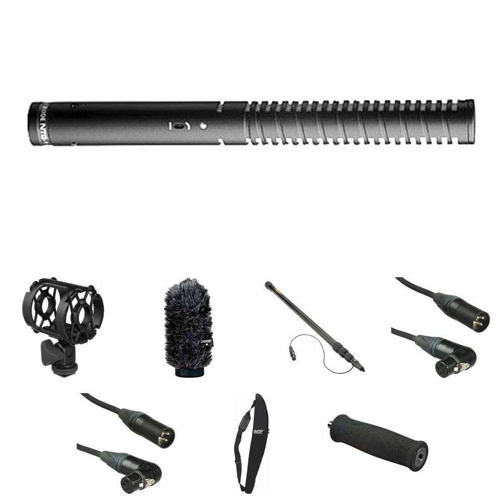 

Направленный микрофон RODE NTG1 Shotgun Microphone Location Recording Kit