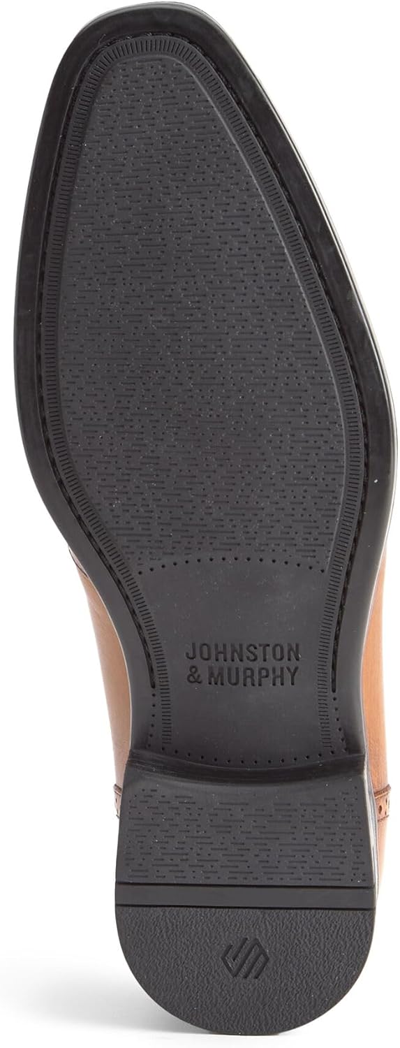 Мужские ботинки Johnston Murphy Gibbons с крыльями Johnston & Murphy, Tan Hand/Stained Full Grain — фото 4