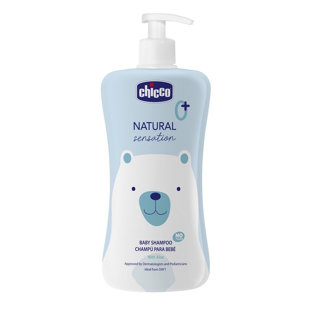 

Chicco, Детский шампунь Natural Sensation для детей от 0 месяцев и старше, 500 мл
