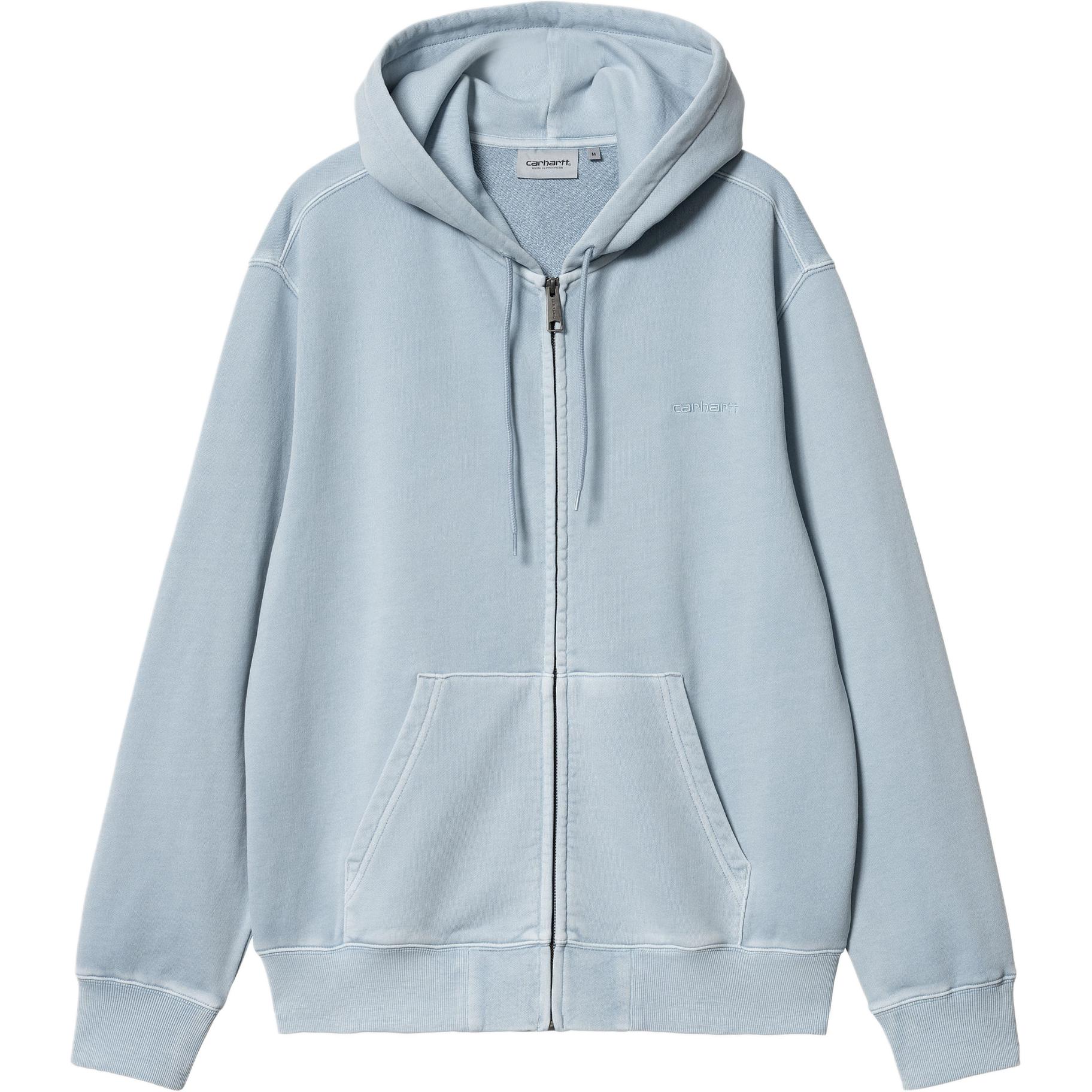 

Carhartt WIP Дастер Свитшот с молнией, Sky Blue