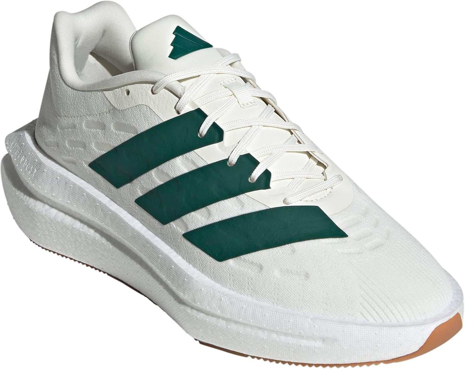 Мужские кроссовки Adidas Flowboost, белый/зеленый — фото 2