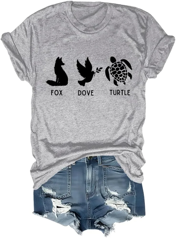

Футболка Fox Dove Turtle