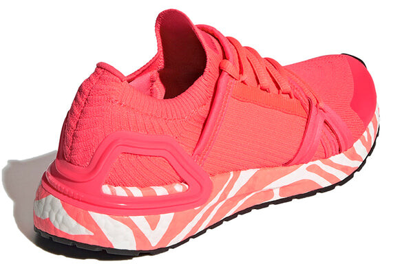 Кроссовки stella mccartney x ultraboost 20 Adidas, красный — фото 4