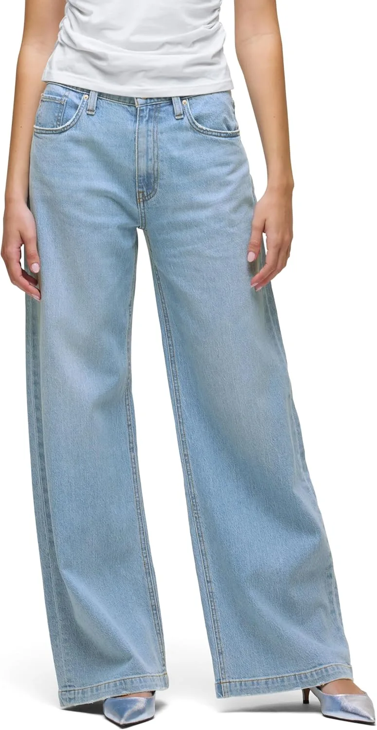 

Hudson женские джинсы Jodie High Rise Loose Fit Wide Leg