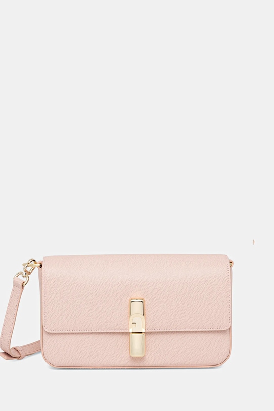 

Кожаная сумка Furla, розовый