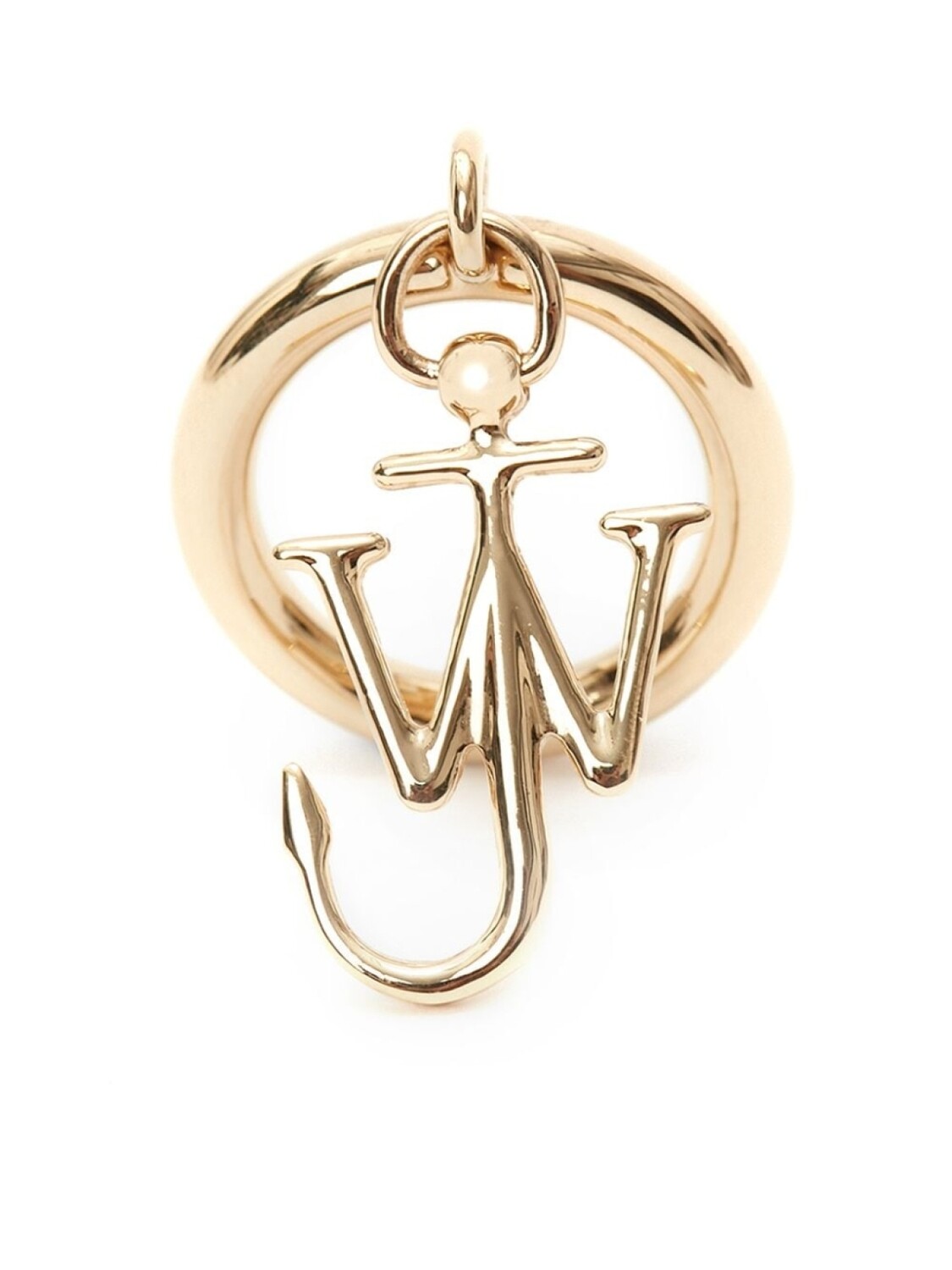 

Кольцо с подвеской Anchor JW Anderson, золотой