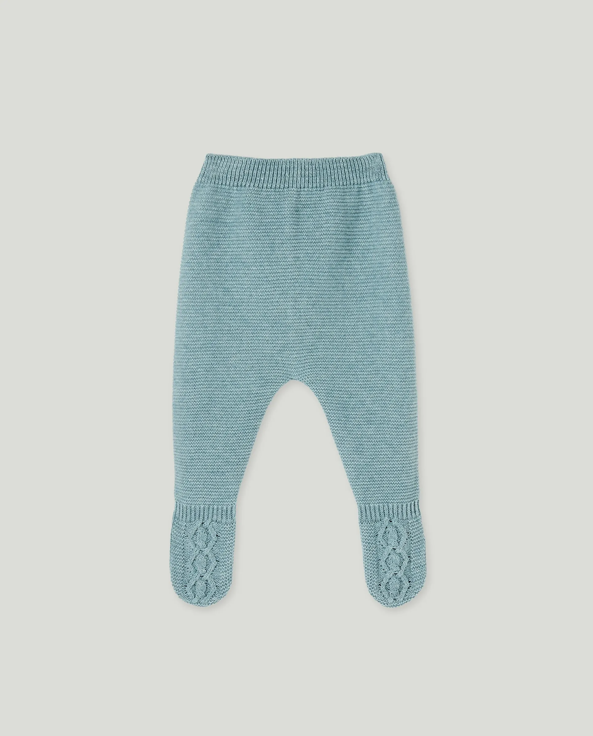 

Детские вязаные леггинсы с аранами Coconut El Corte Inglés, зеленый