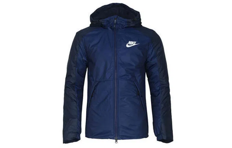 Пуховик Nike темно-синий мужской