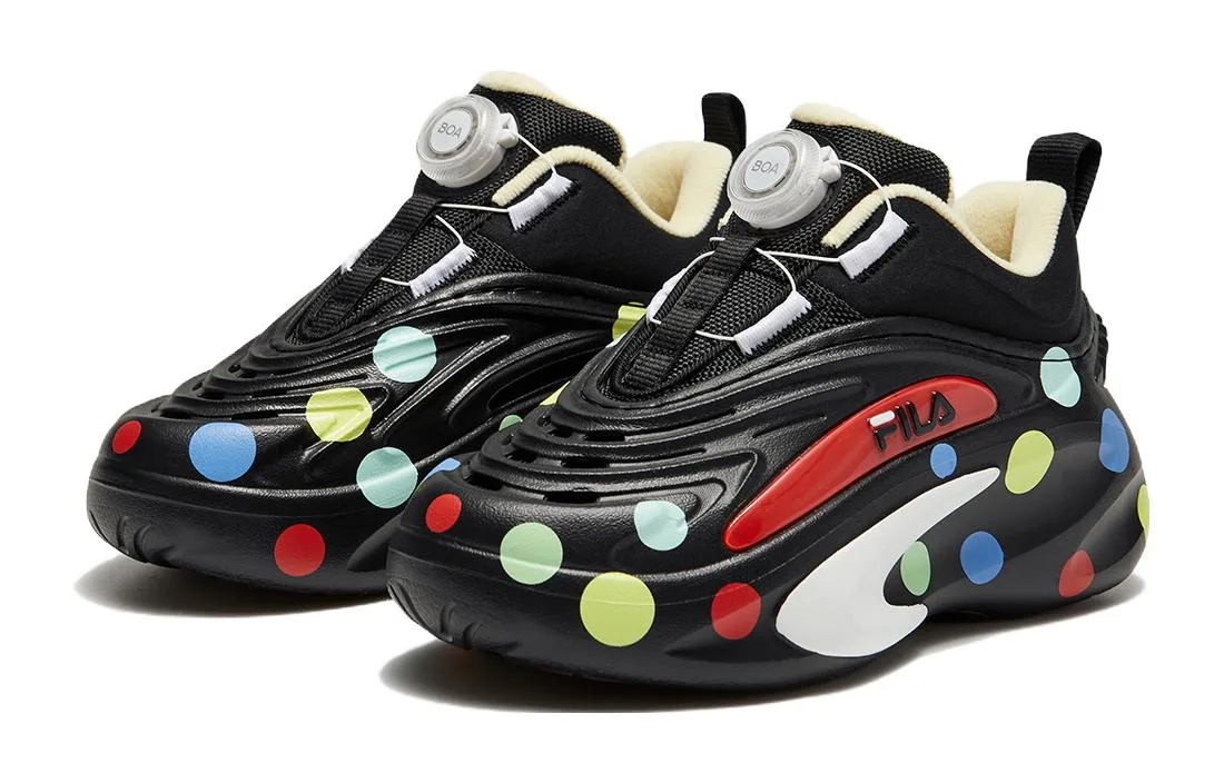 Детские кроссовки для дошкольников FILA KIDS, Fire Red Black — фото 4