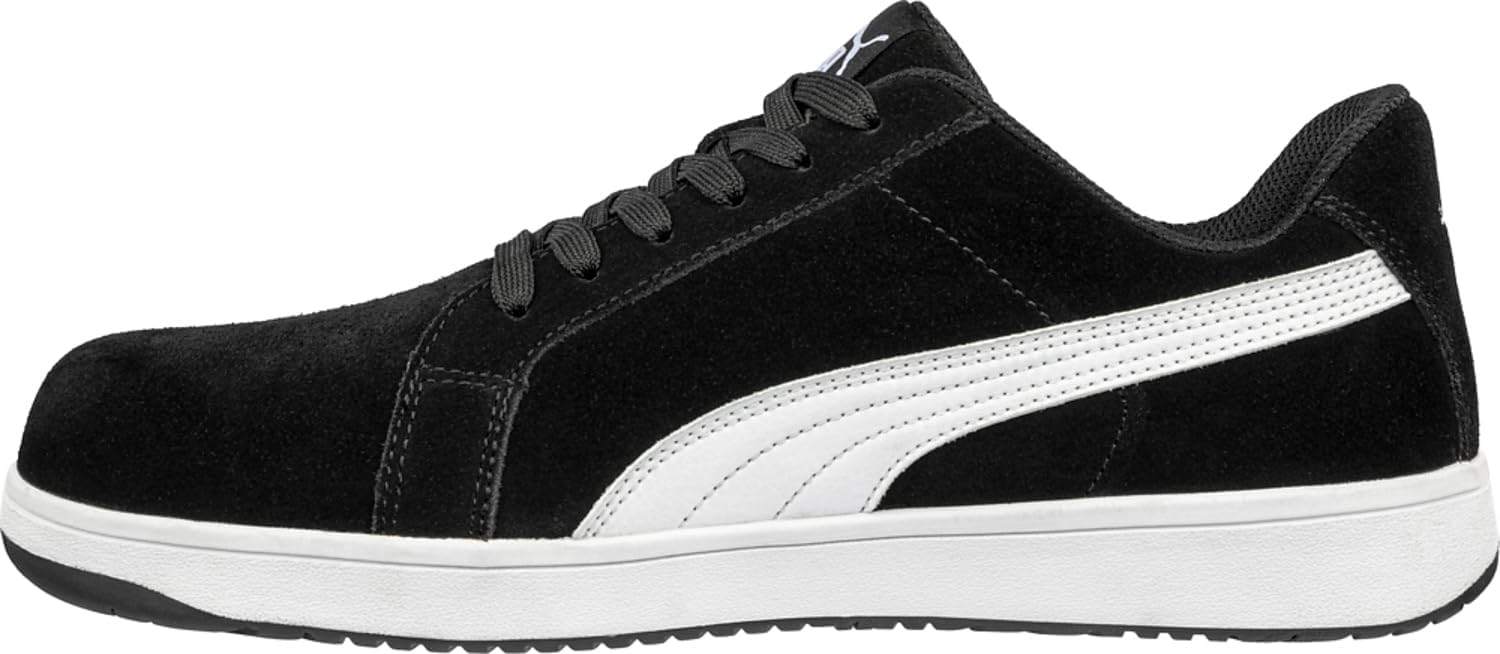 Мужские кроссовки Puma Iconic Suede Low Eh, черный — фото 2