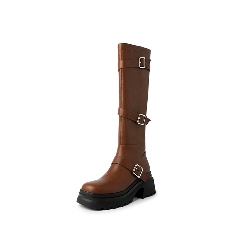 Сапоги PVAJ Knee-high Boots Women's, коричневый