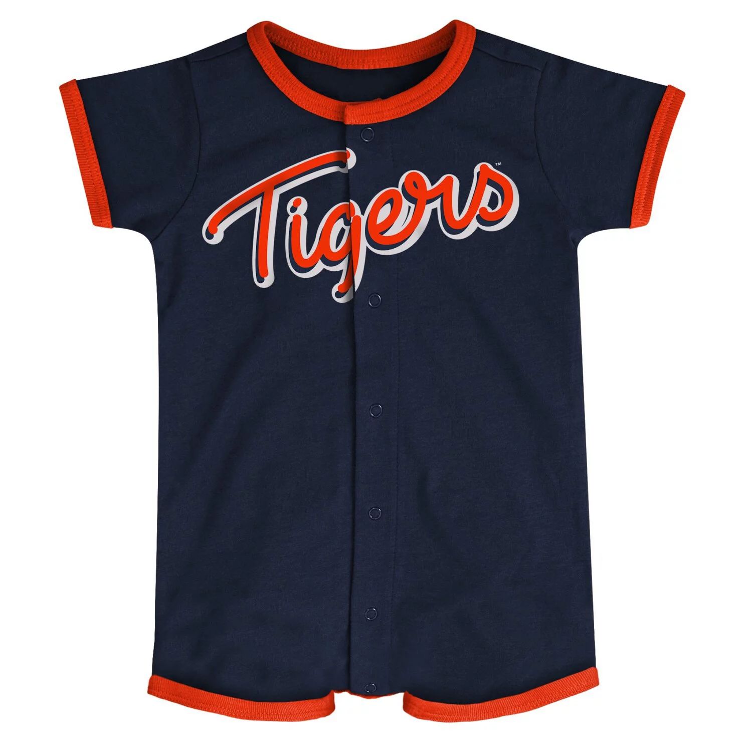 

Темно-синий комбинезон для младенцев Detroit Tigers Power Hitter Outerstuff