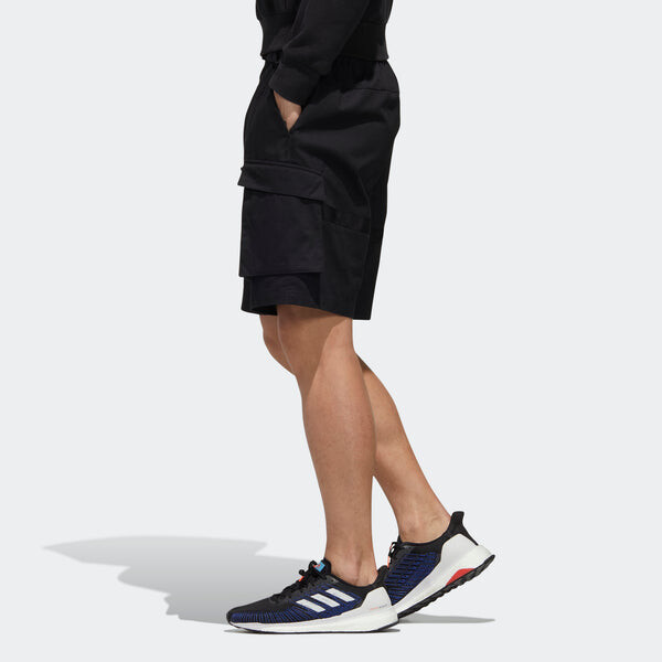 Шорты men's ub shr cargo black shorts Adidas, черный — фото 4