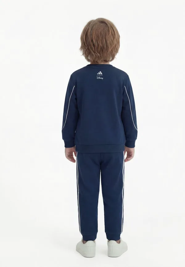 Детский спортивный костюм унисекс с микки маусом от disney Adidas Performance, Dark Blue/Off White — фото 2