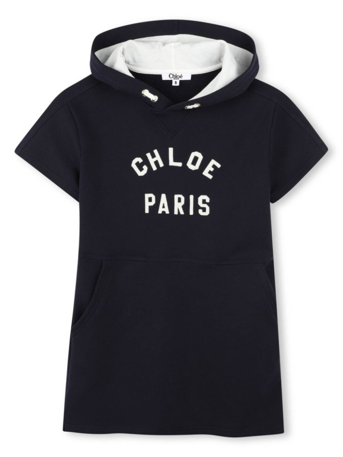 

Платье с капюшоном Chloé Kids, синий