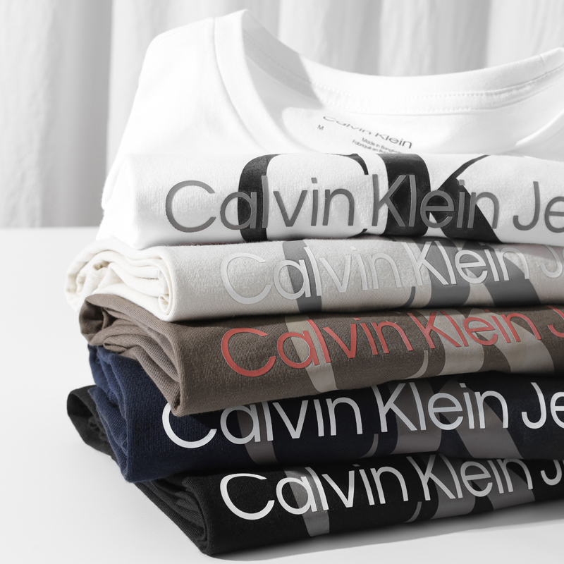 Футболка мужская Calvin Klein, Ecru — фото 3