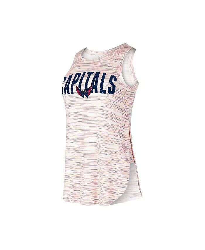 

Женская многоцветная майка Washington Capitals Sunray Tri-Blend Concepts Sport