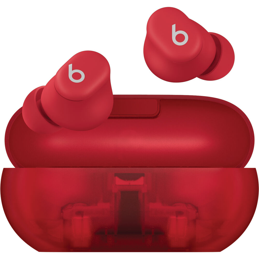 

Bluetooth-наушники Beats by Dr. Dre Solo Buds (Transparent Red) MUW03LL/A