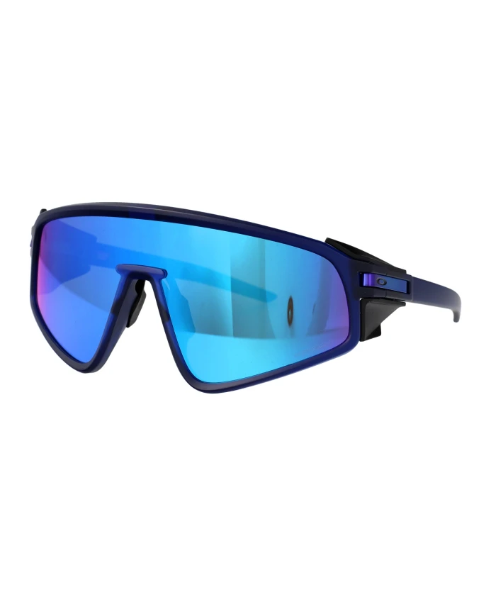 

Солнцезащитные очки с защелкой для стильного образа Oakley, синий