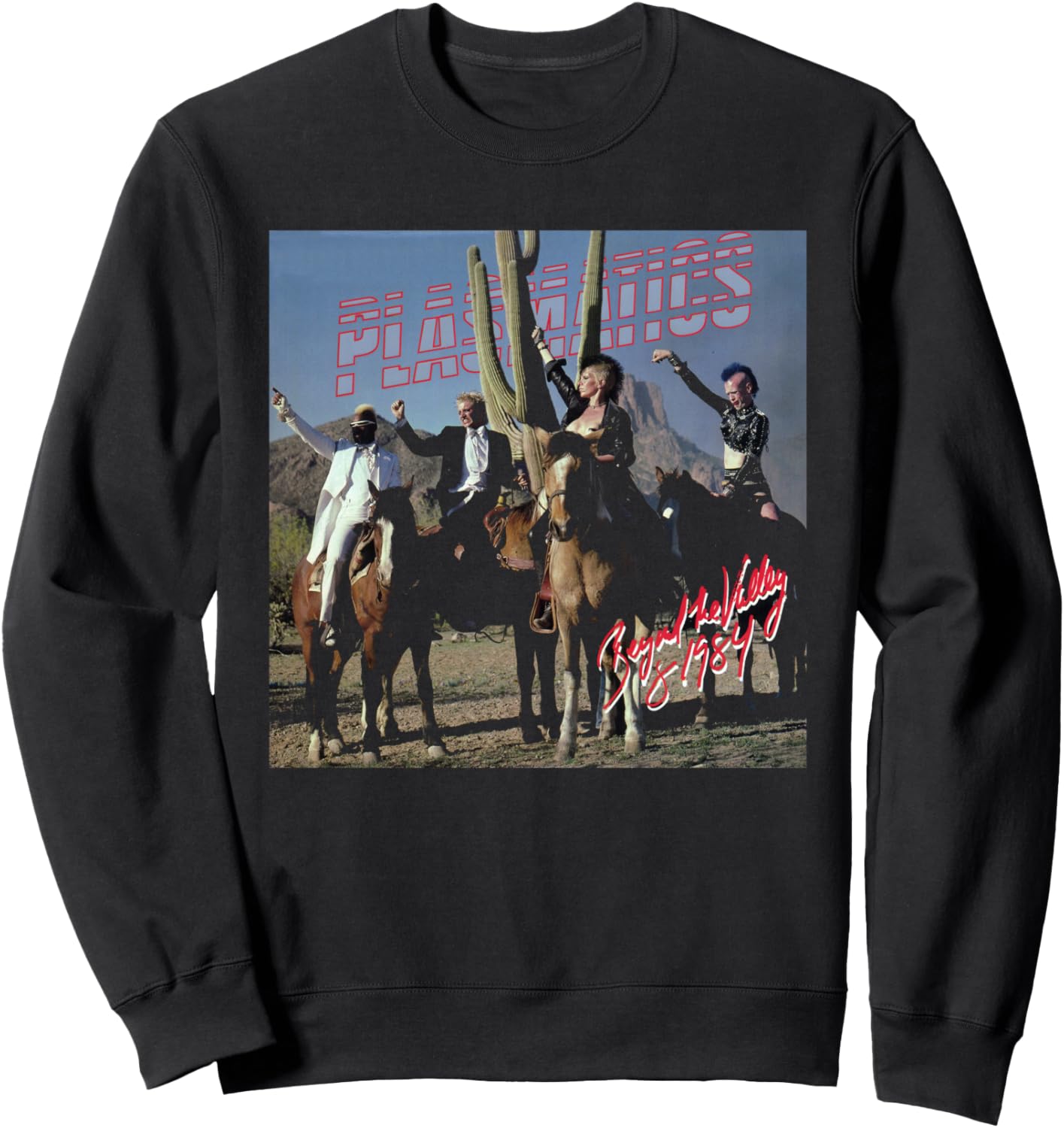 

Толстовка Plasmatics Beyond the Valley, черная Manic Merch Llc