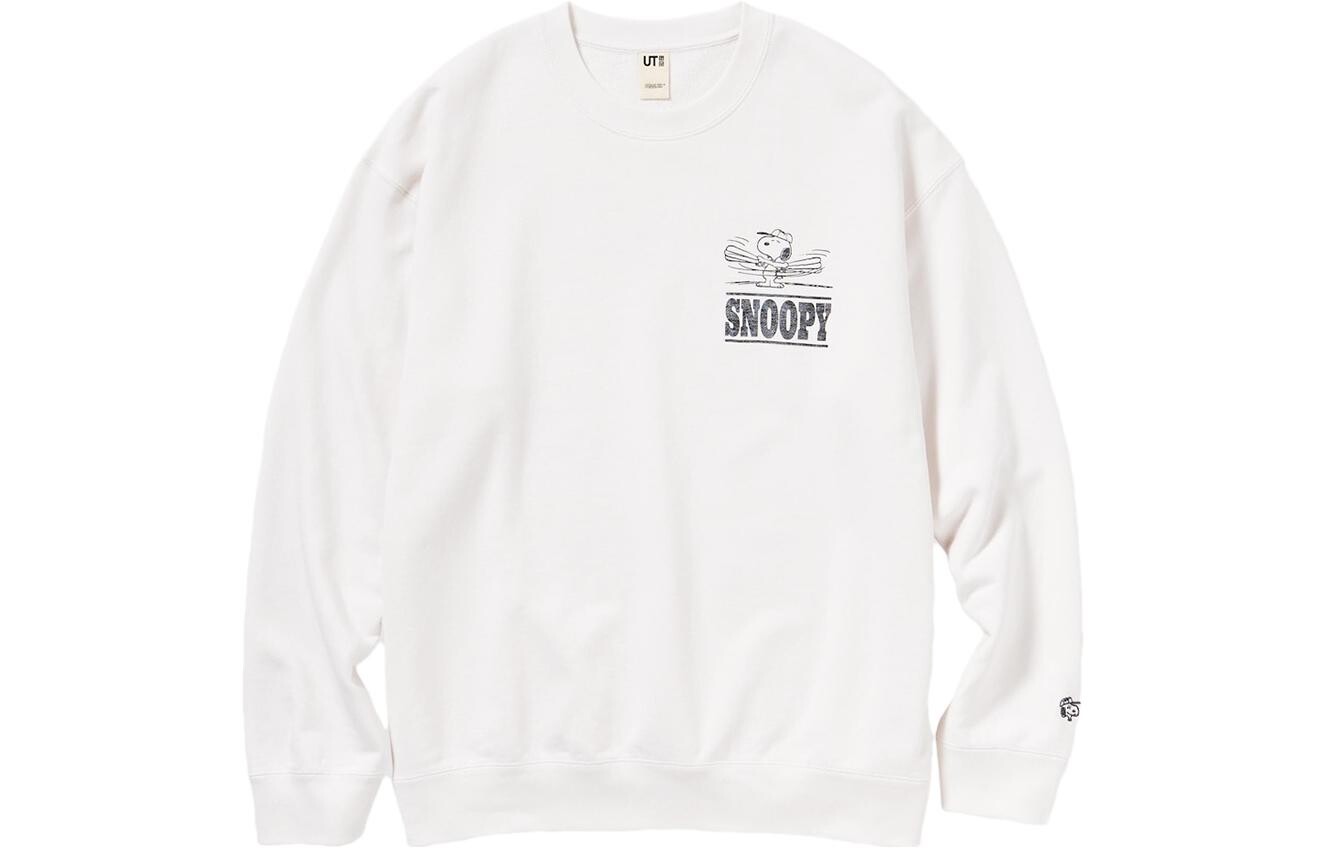 

Футболка унисекс белая Uniqlo, белый