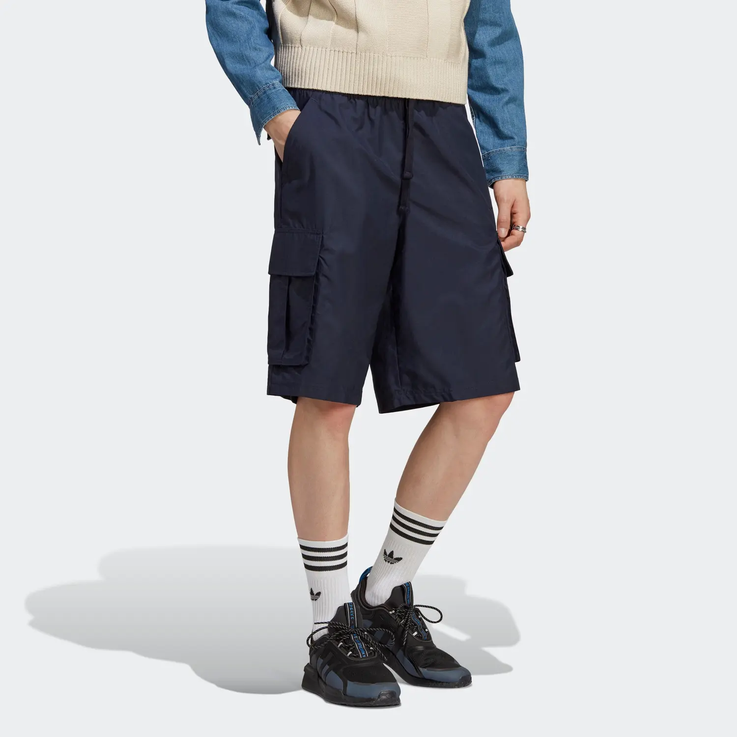 Спортивные шорты мужские Legend Ink Adidas, Legend Ink — фото 4