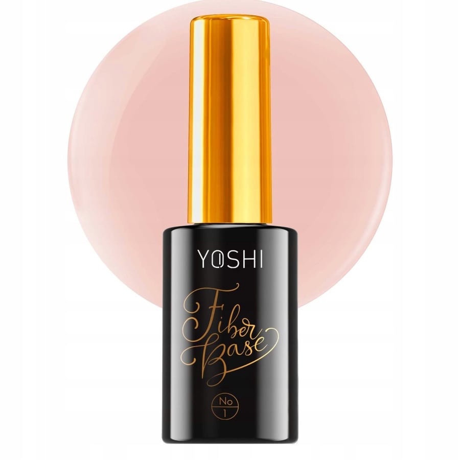 

YOSHI BASE hybrid Fiber Base 10 мл розовая укрепляющая № 1
