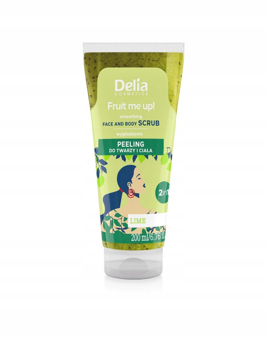 

Делия, Пилинг для лица Fruit me up, Лайм, 200мл Delia