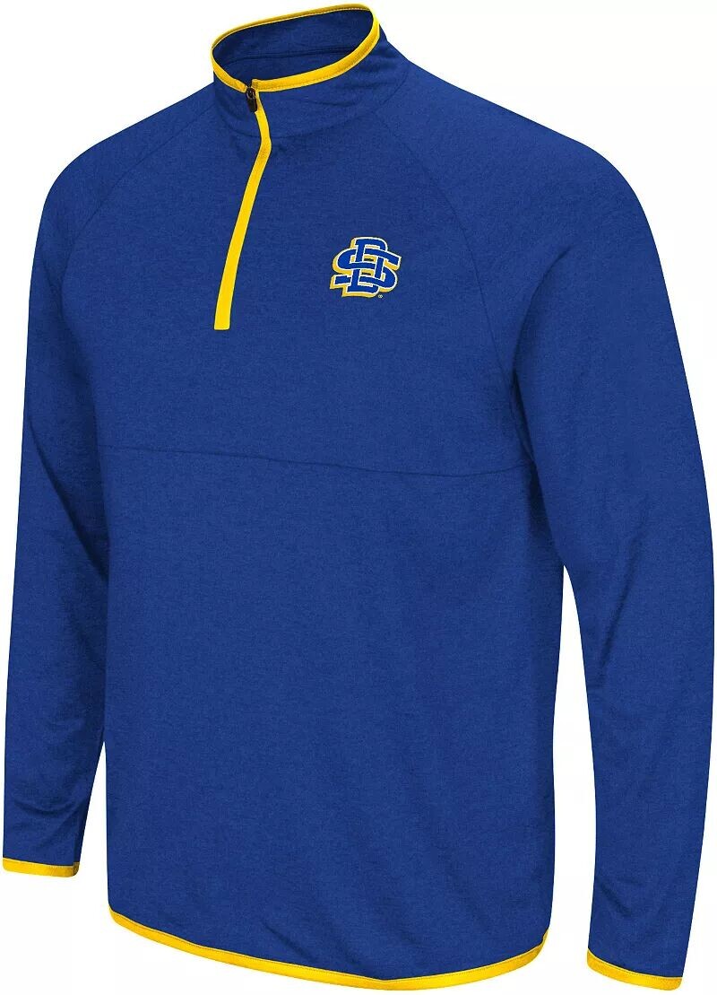 

Colosseum Мужская синяя куртка на молнии South Dakota State Jackrabbits Rival на молнии