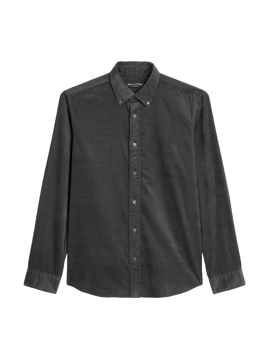 

Рубашка на пуговицах классического кроя Marc O'Polo, антрацит