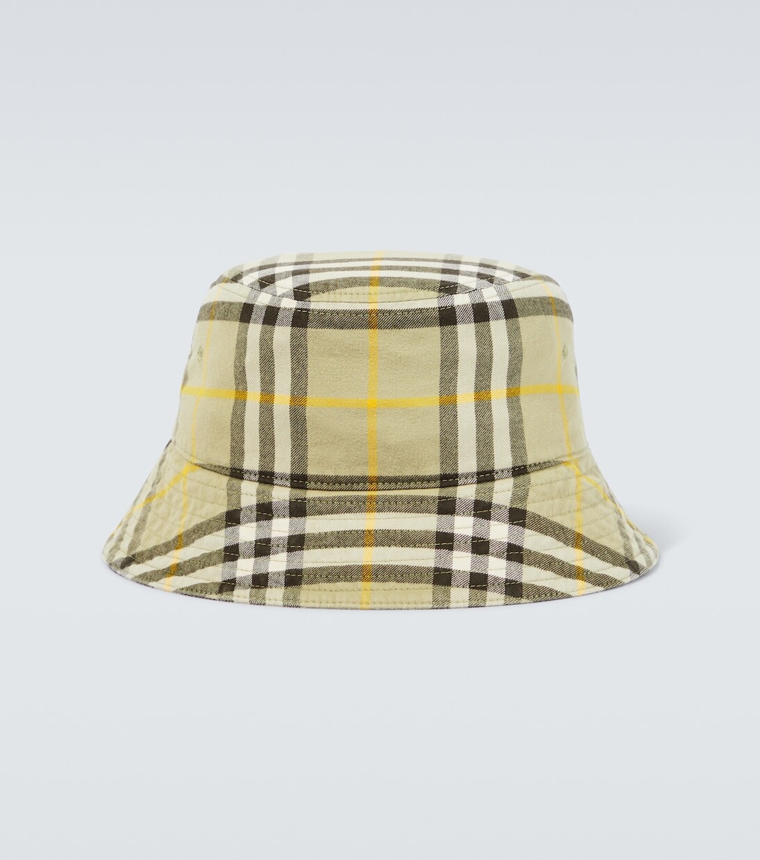 

Хлопковая панама в клетку burberry Burberry, бежевый