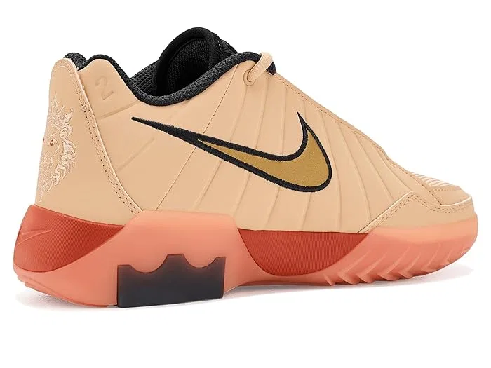 Кроссовки детские Lebron Witness IX Nike Kids, Ice Peach/Metallic Gold/Orange Pulse — фото 4