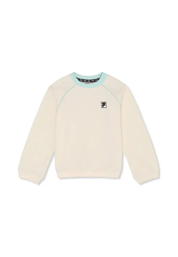 Одежда pratolino, свободная толстовка с круглым вырезом Fila, Egret-Soothing Sea