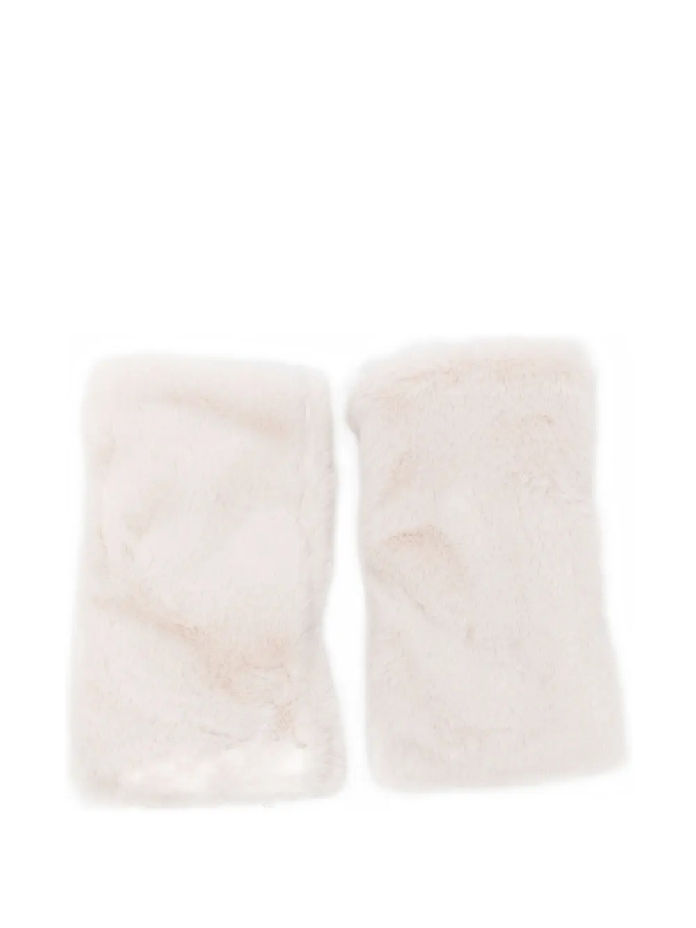 

Перчатки из искусственного меха Alpo, кремово-белый