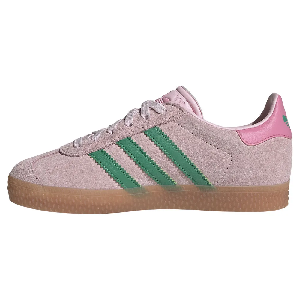 Кроссовки adidas Originals Gazelle Comfort Closure Elastic Lace, розовый — фото 3