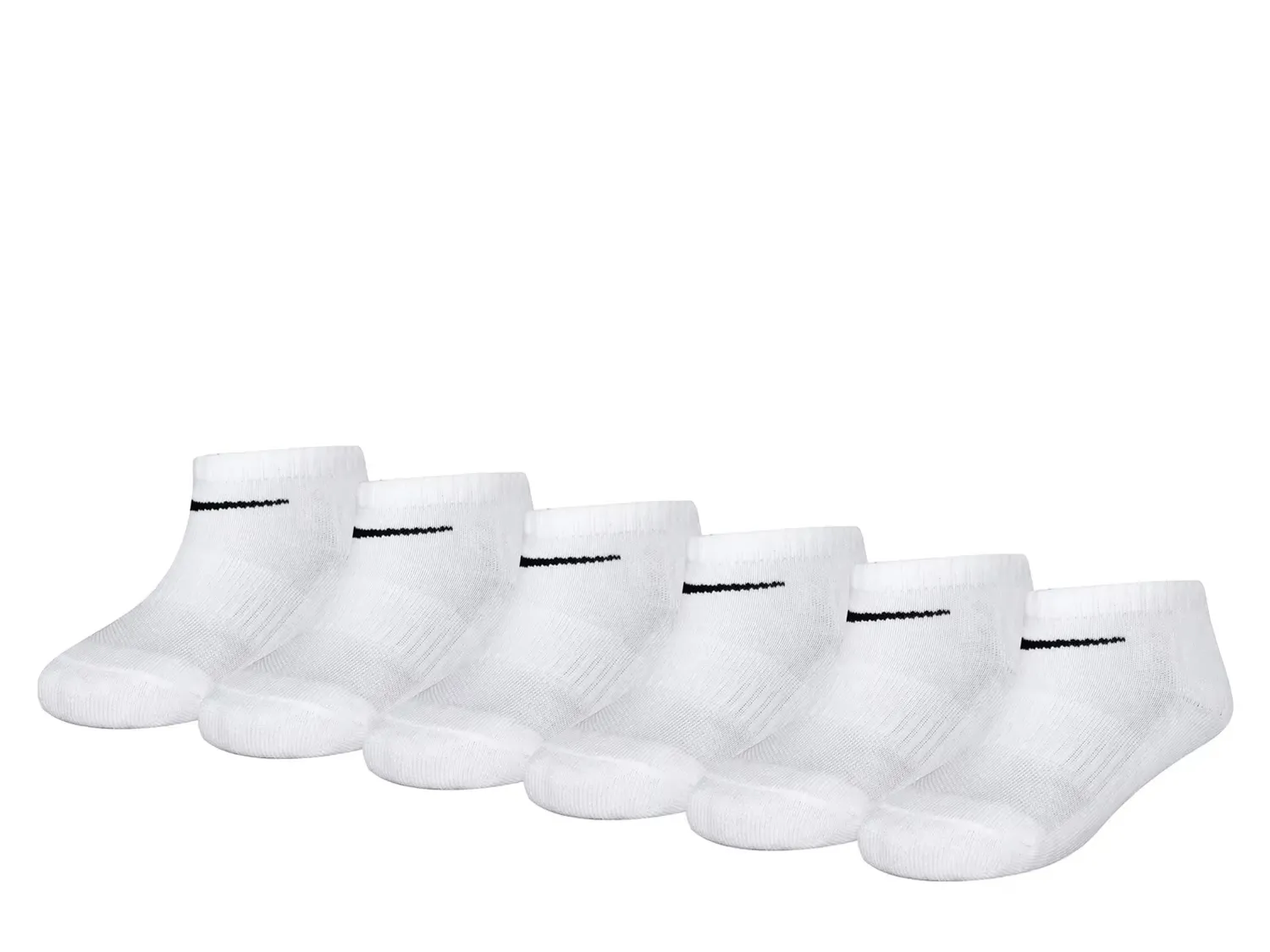 

Детские носки без резинки с поддержкой свода стопы - 6 пар Nike, White