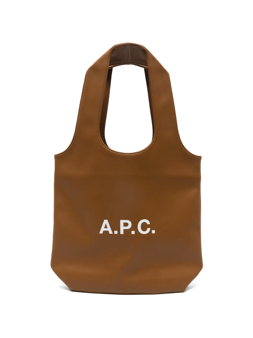 

Сумка-тоут с логотипом A.P.C., коричневый