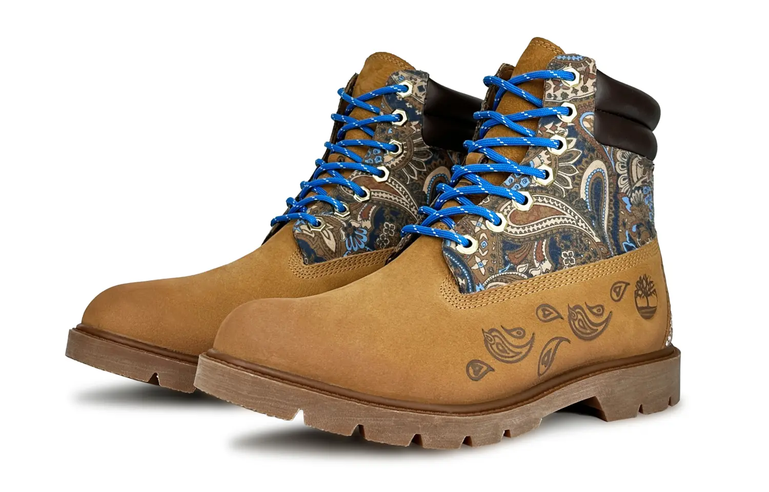 Timberland Премиум кашемировый стиль, Shimmery Cat, повседневные, рабочая одежда Urban Techwear короткие уличные ботинки Unisex Blue — фото 4
