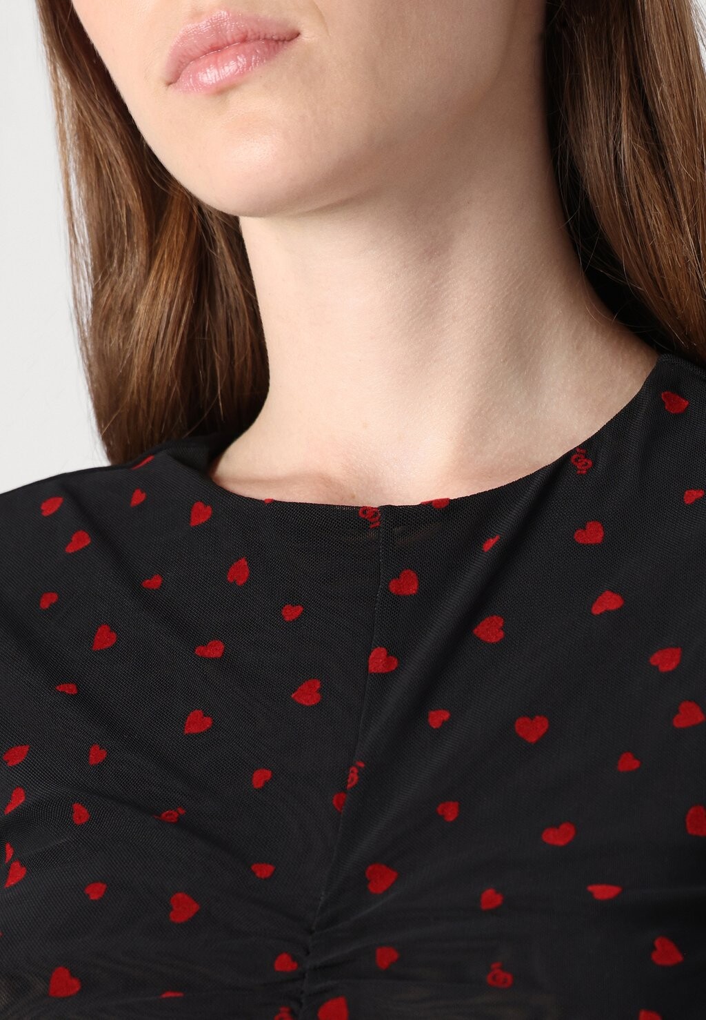 

Топ с длинными рукавами FAME BLOUSE Cras, черный