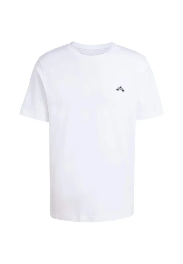 Футболка Adidas Performance summer slide graphic tee sports t-shirt, белый — фото 4