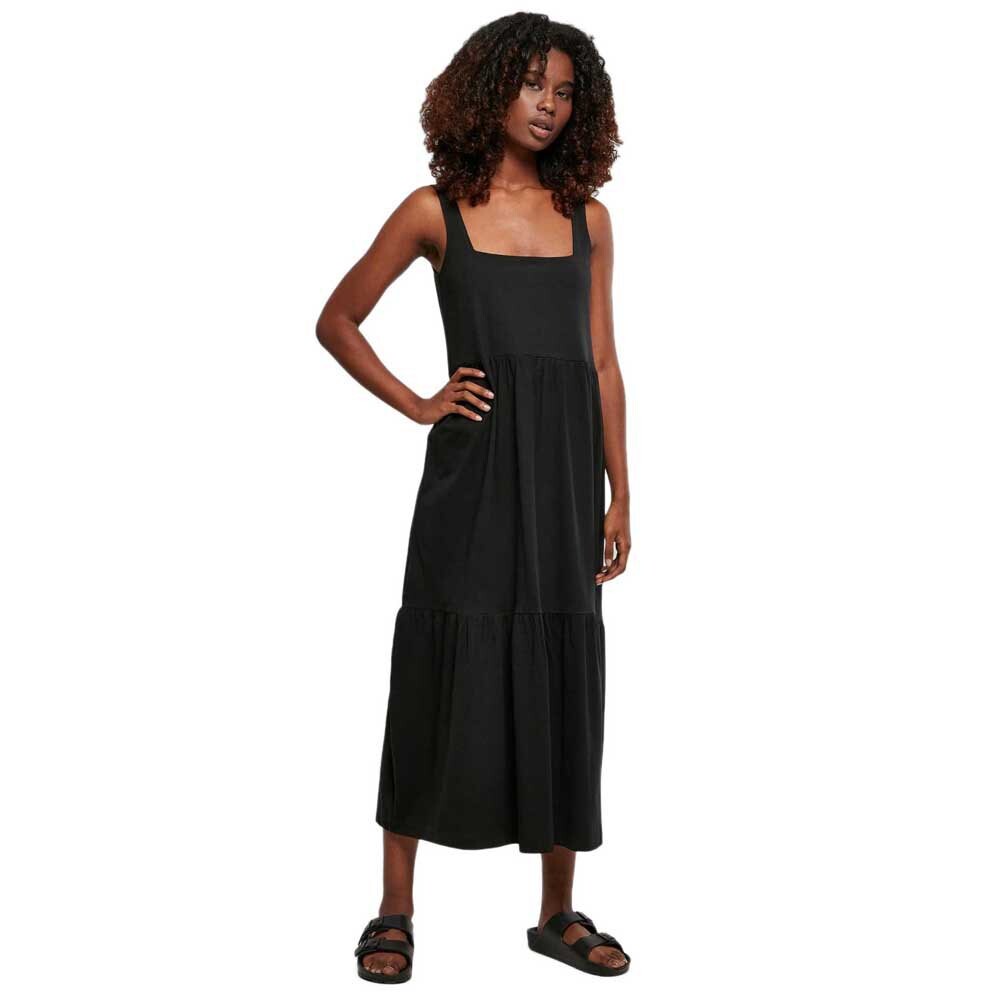 

Платье миди Urban Classics Valance Sleeveless, черный